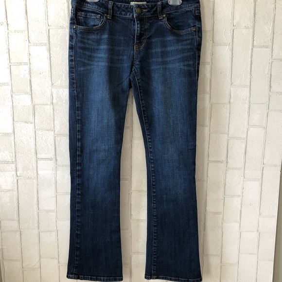 CAbi Low Rise Dark Denim Jean - Picture 6 of 8